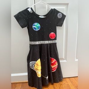 🪐🌏🌞Solar system dress with POCKETS!!